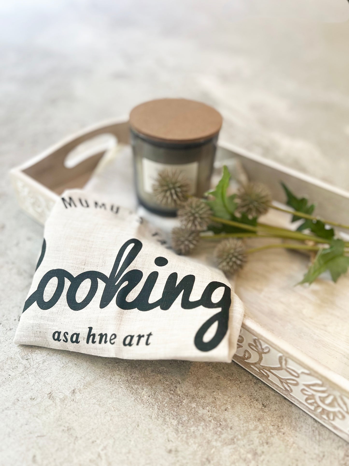 PAÑO COCINA GRIS