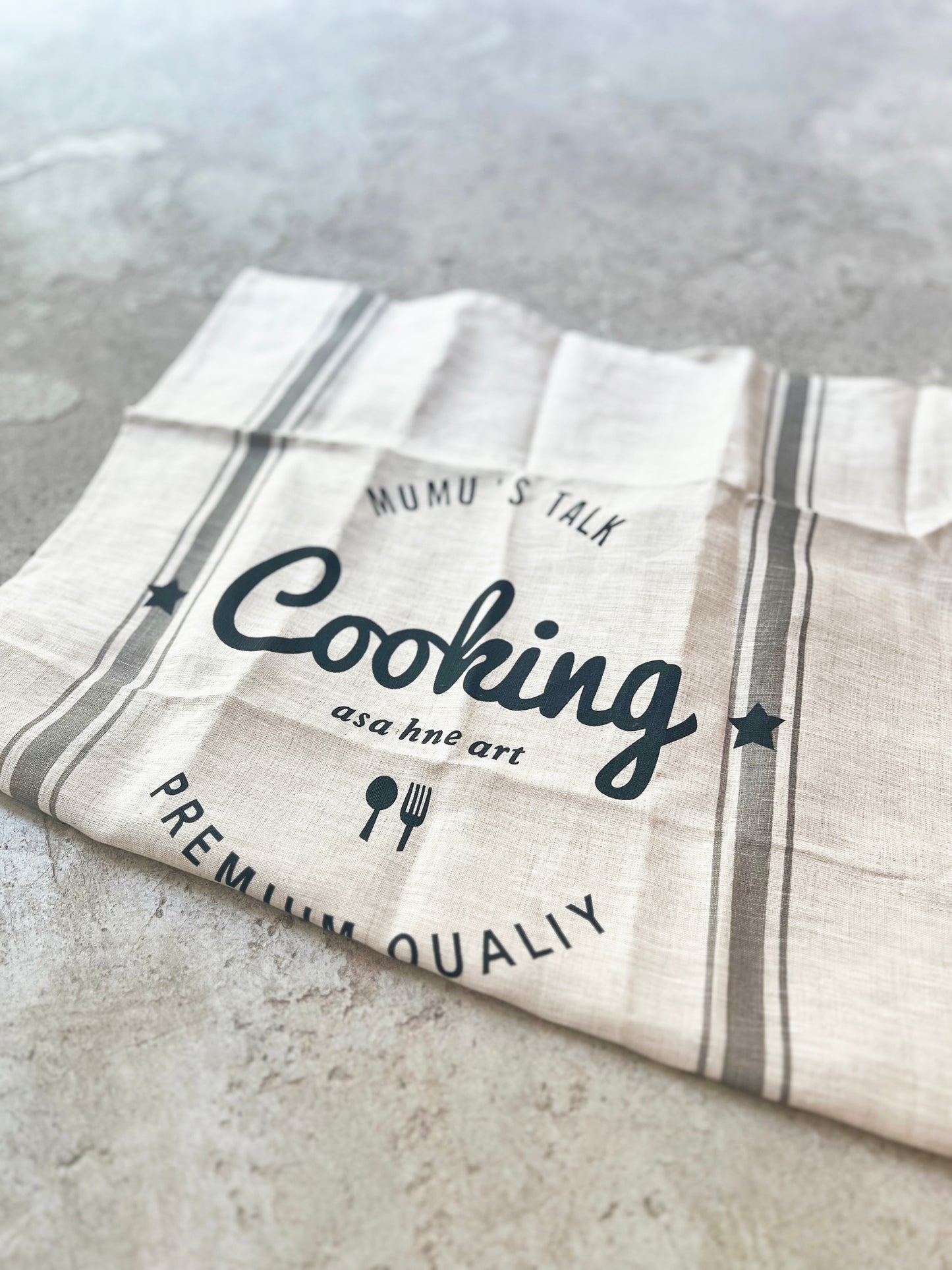 PAÑO COCINA GRIS