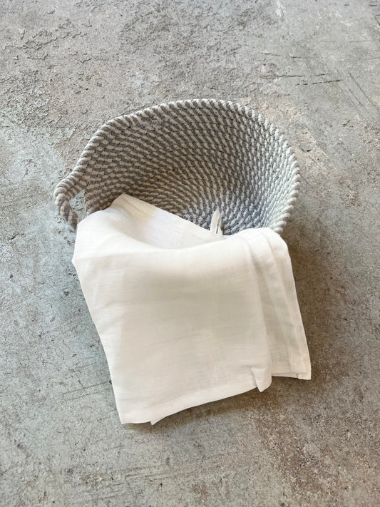 TOALLA DE BAÑO BLANCA